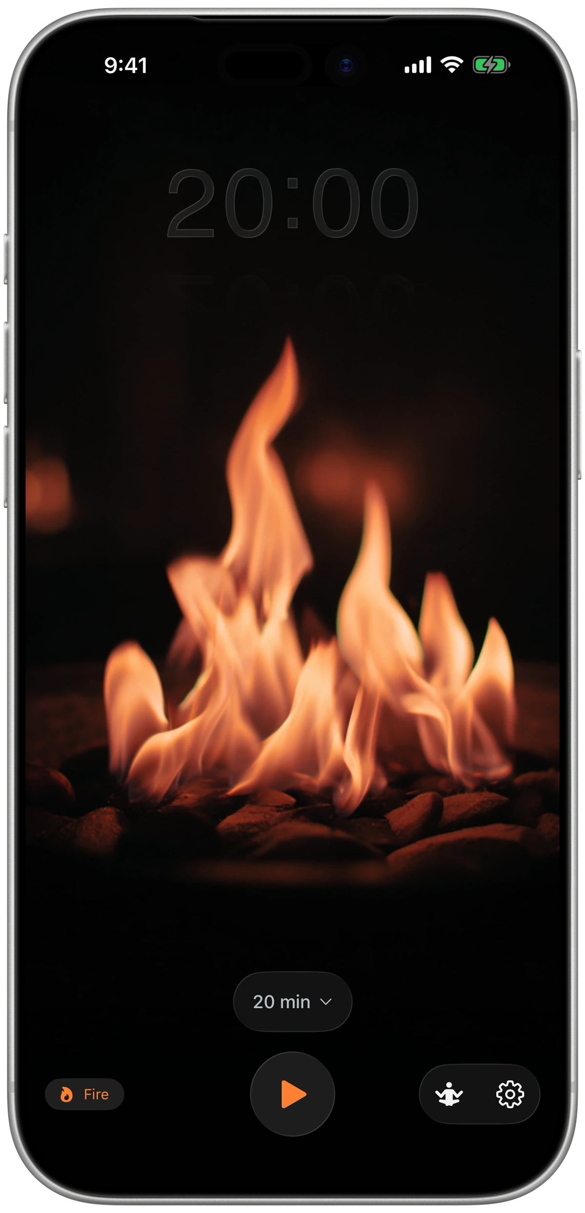 Return on iPhone with the Fire scene