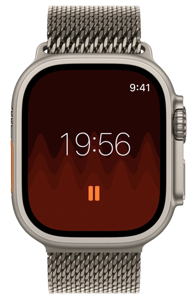 Return on Apple Watch with the Fire scene